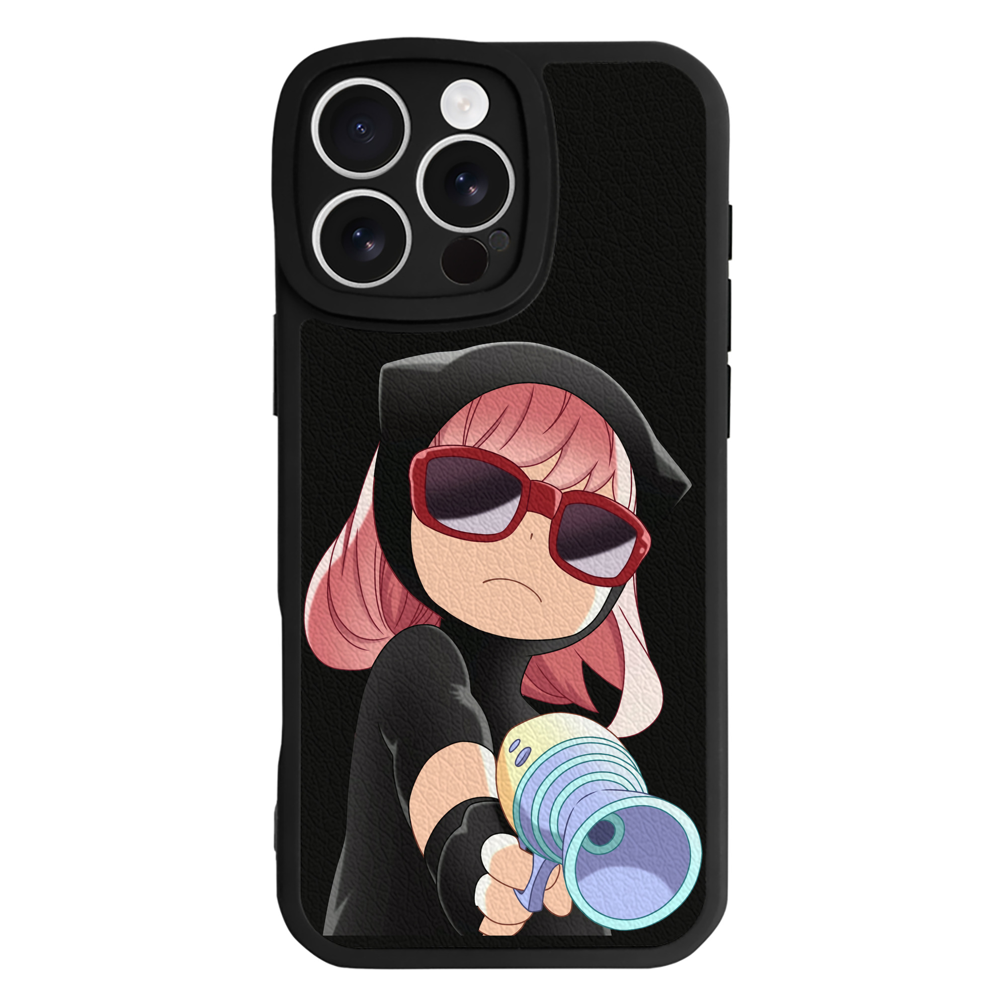 （画像用） SPY×FAMILY间谍家家酒 【iPhone 16シリーズ対応】シリコンスマホケース（レザー調） 材質：シリコン
